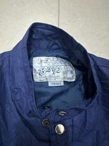 Men's Blue &amp; Navy Color Block Jacket 🇺🇸