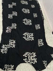 Entricated black embroidery kurta set new