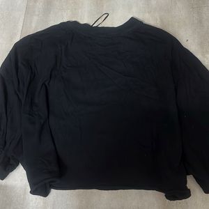 H&amp;M oversized cropped Tshirt