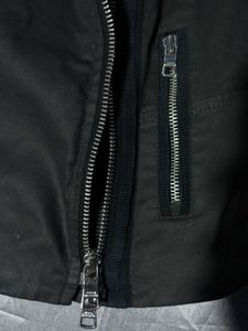 AX  Black Faux Leather Jacket