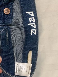 PEPE JEANS Wide Leg Denim Jean