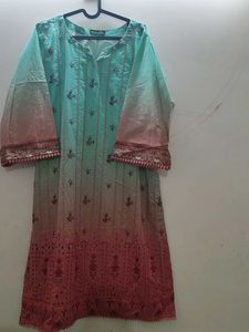 bin seed Ombre Kurta set
