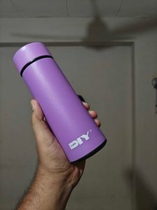 Purple Glass Bottle 450ml With Tough Coating