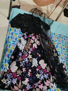 Stunning Sequin Floral Lehenga Choli