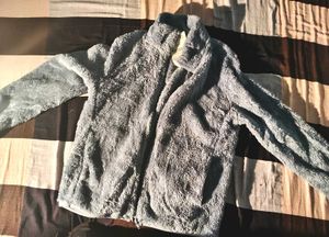 Cozy Grey Fleece Jacket