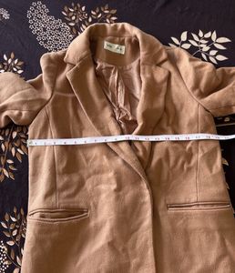 Tan Oversized Blazer
