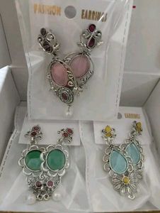 Fashion Earrings - Set of 3