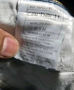 Carhartt Dark Wash Denim Jeans