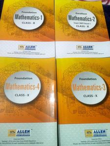 Allen Foundation Mathematics Books for Class X