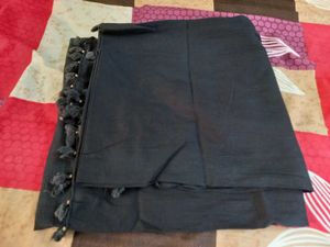 Black Patiala Pant And Dupatta