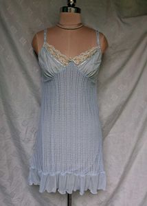Vintage Lace Trim Baby Doll Slip