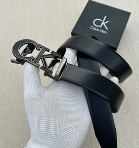 Calvin Klein CK Belt - Black Leather
