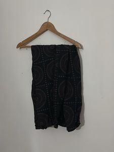 Embroidered Black Jumpsuit