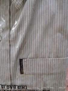 Men Striped Formal Shirt Brand New 42"