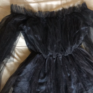 Beautiful black Net Top, Size M-L, Bust up to 36in