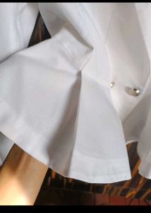 White Blazer - Basic