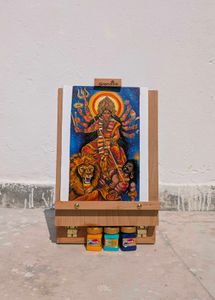 Handmade Goddess Durga Painting
