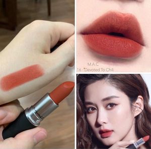 MAC powder kiss Lipstick Devoted To Chilli