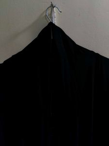 Elegant Black Shrug with Lace Details