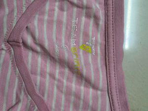 Cute Pink Striped Tunic Top