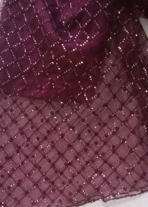 Sparkling/shiny Purple Gown