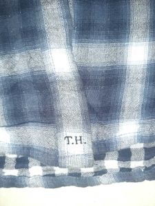 Rare Tommy Hilfiger Women's Blue Plaid Shirt