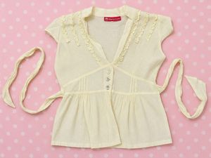 Chic Yellow Button-Up Blouse