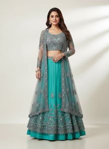 Lehenga Choli With Shrug