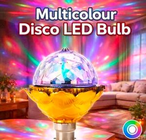 Multicolour Disco LED Bulb