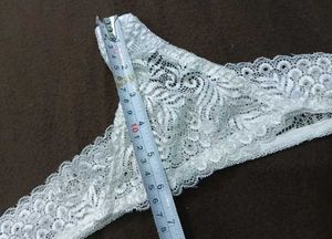 White Lace Thong Panty 🖤