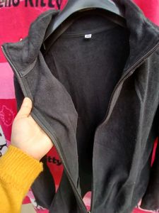 Black Fleece Jacket 🤸‍♂️🏋‍♀️🏃‍♀️👟💨