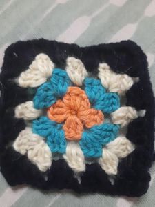 Granny Squre Crochet Piece