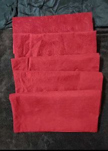 Red Cushion Covers (Set of 5)