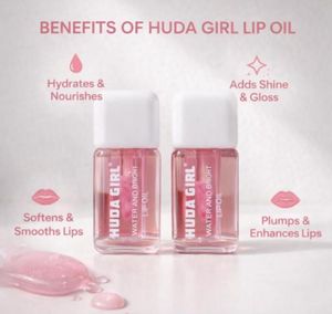 Huda Girl Water and Bright Lip Oil