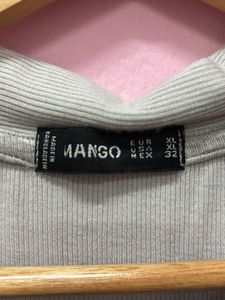 Grey Mango Crop Top