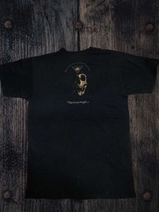 Y2K Affliction Skull Graphic Print Tee