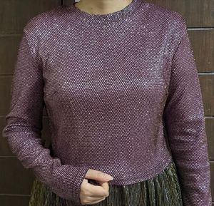 Glittery Party Top