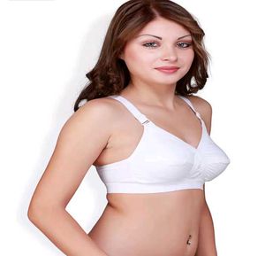 White Cotton Everyday Bra