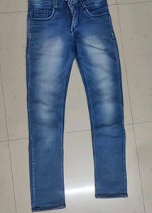 Classic Blue Wash Denim Jeans