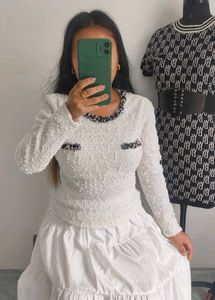Korean Tweed Tops 😍