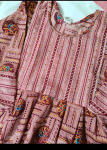 pure cotton nyra cut kurta set