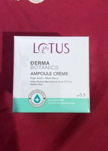 Lotus Derma Botanics Ampoule Creme