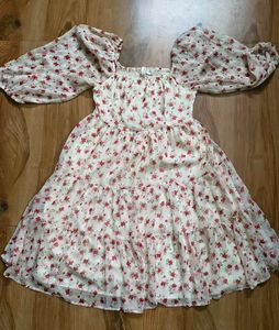Classic Romantic Floral Dress