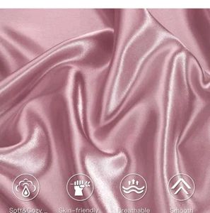 71.Satin pillow cover
