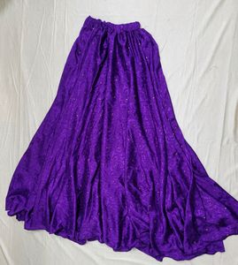 Purple Maxi Skirt