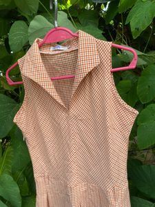 Vintage Gingham Dress