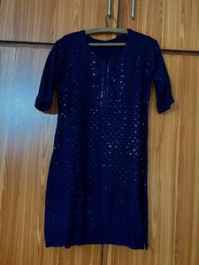 Sparkling Blue Kurta