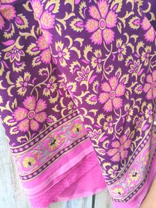 Simple Plain Saree