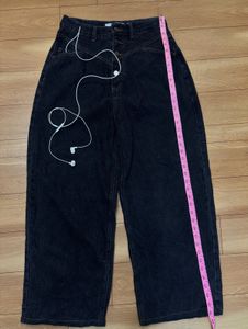 Dark Wash Wide Leg Jeans