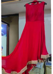 Elegant Gown with jacket and Duppata